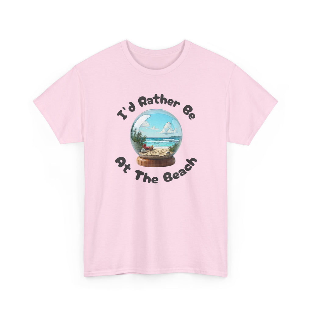 I'd Rather Be At The Beach T-Shirt — Beach Vibes Graphic Tee