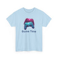 Gaming Tee - 'Game Time' Dual Controllers Graphic Shirt for Gamers