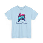 Gaming Tee - 'Game Time' Dual Controllers Graphic Shirt for Gamers