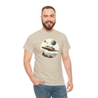 Retro Space T‑Shirt — Vintage Sci‑Fi Rocket Tee