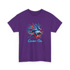 Gaming T-Shirt — 'Game On' Color Splash Controller Tee