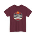 Professional Benchwarmer Basketball T-Shirt Funny Sports Graphic Tee
