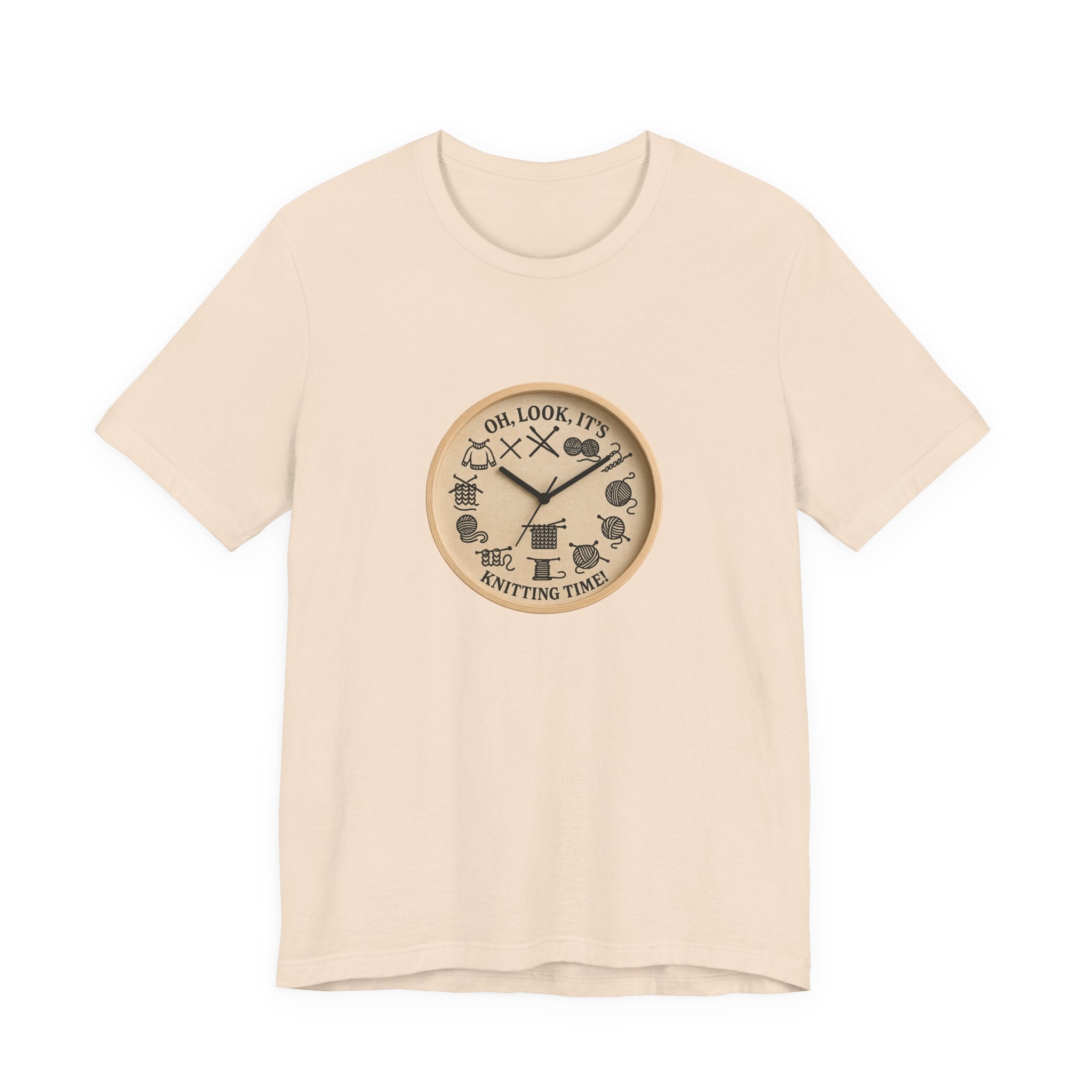Knitting Time T-Shirt — "Oh, Look, It’s Knitting Time!" Graphic Tee