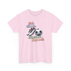 Soccer T-Shirt — "Eat. Sleep. Soccer. Repeat." Graphic Tee for Players & Fans