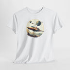 Retro Space T‑Shirt — Vintage Sci‑Fi Rocket Tee