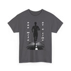 Running Silhouette T‑Shirt – One Mile At A Time Graphic Tee