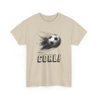 Football Soccer 'GOAL!' Graphic Tee - Fast Ball Design, Soccer Fan Shirt