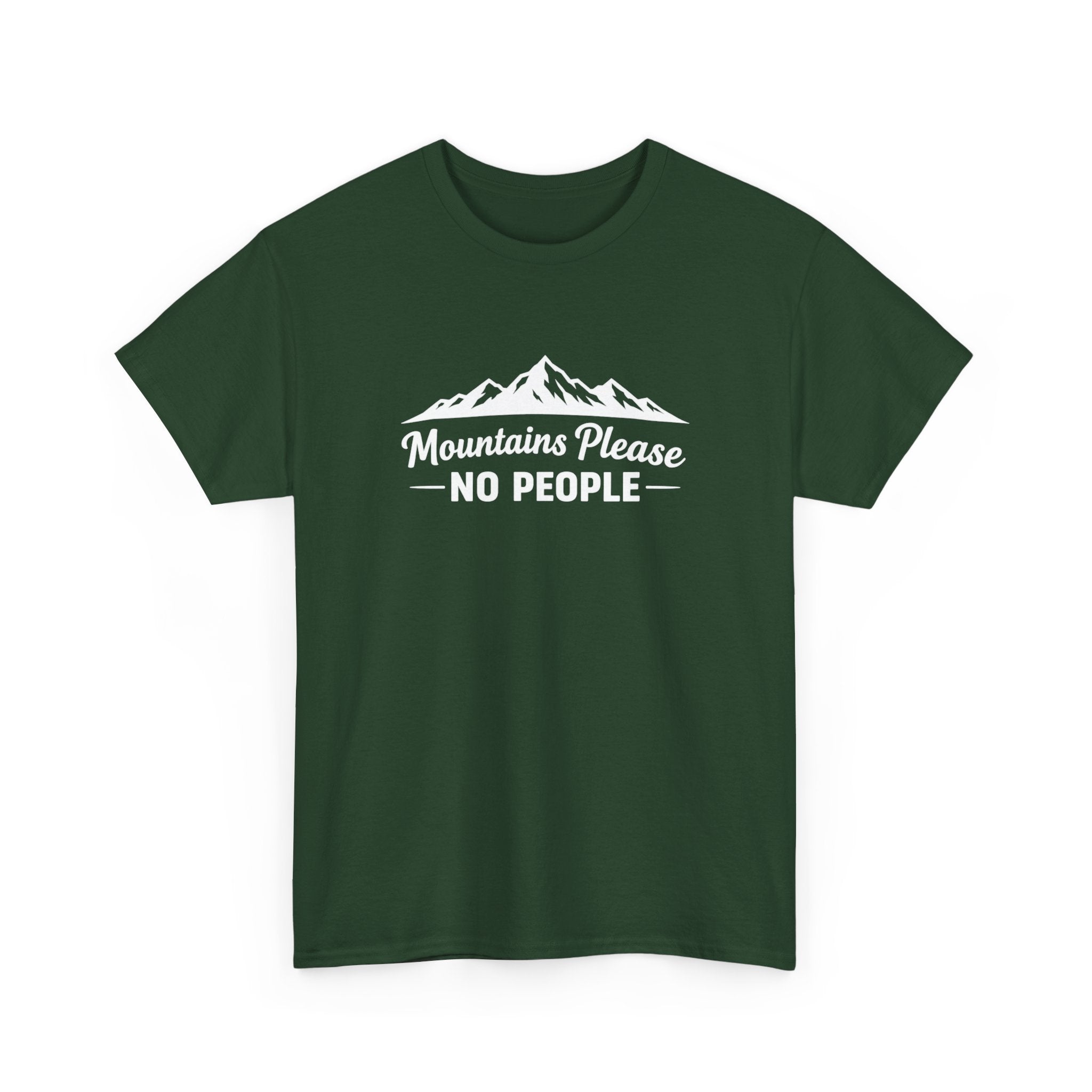 Mountains Please No People Tee