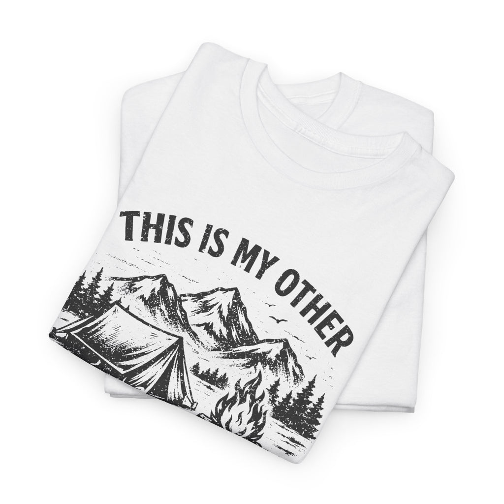Camping Shirt T‑Shirt — "This Is My Other Camping Shirt" Outdoor Tee