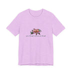 Floral Resilience Tee — "Grow Through What You Go Through" T‑Shirt