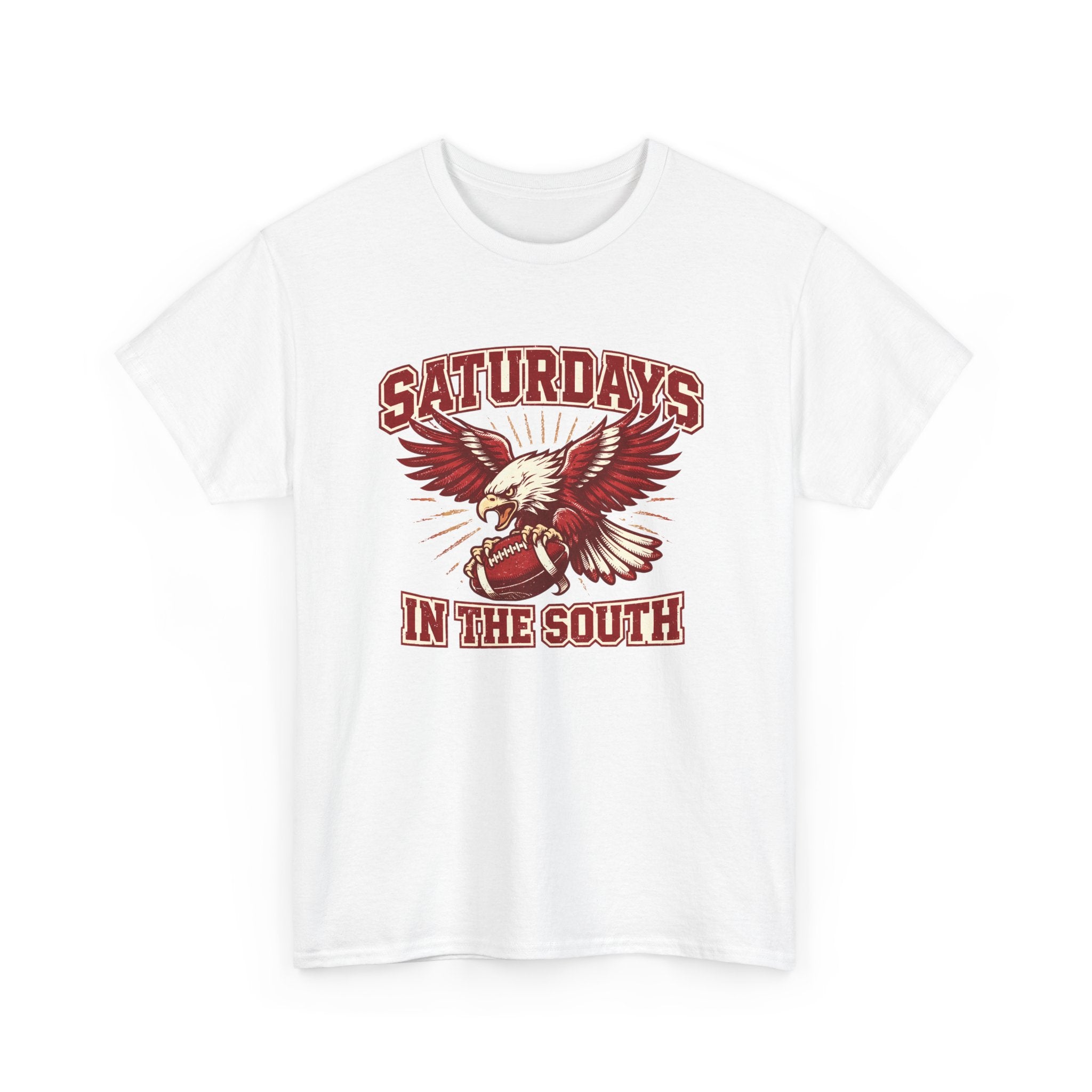 Saturdays in the South T-Shirt — Vintage Eagle College Football Tee