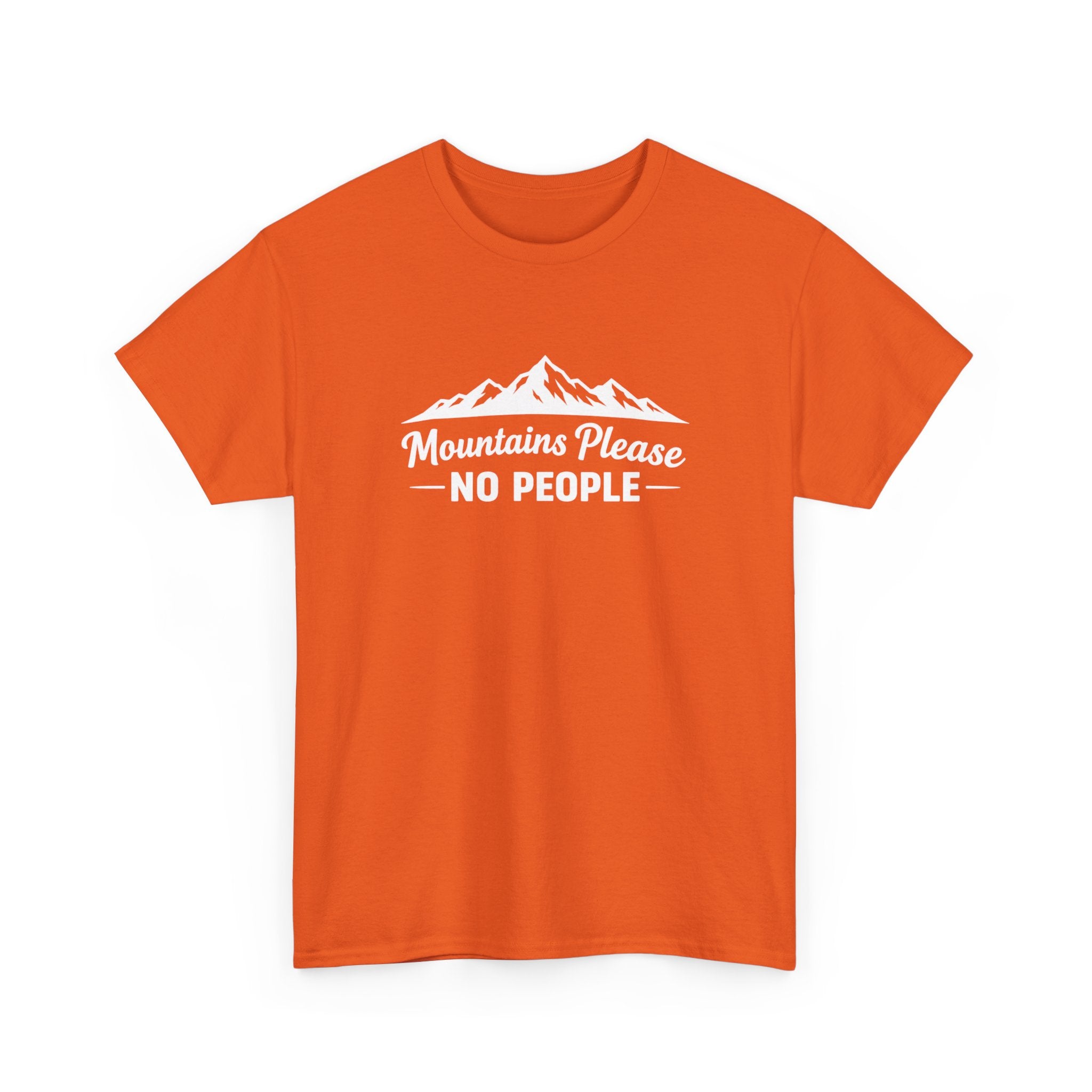 Mountains Please No People Tee