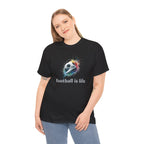 Football Is Life T-Shirt — Color Splash Soccer Ball Tee