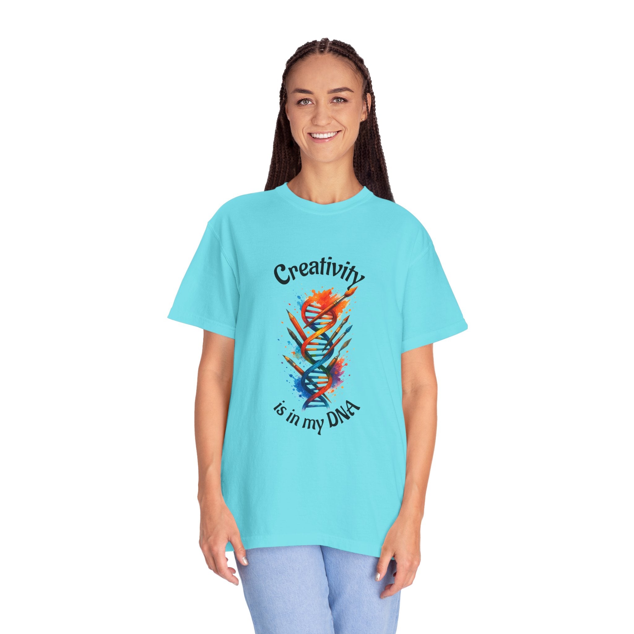 Creativity Is In My DNA T-Shirt — Artistic DNA Graphic Tee