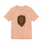 Tiger Flame Graphic T-Shirt — Tribal Tiger Head Design