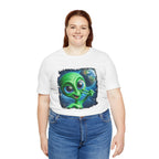 Unisex Jersey Alien Selfie Short Sleeve Tee
