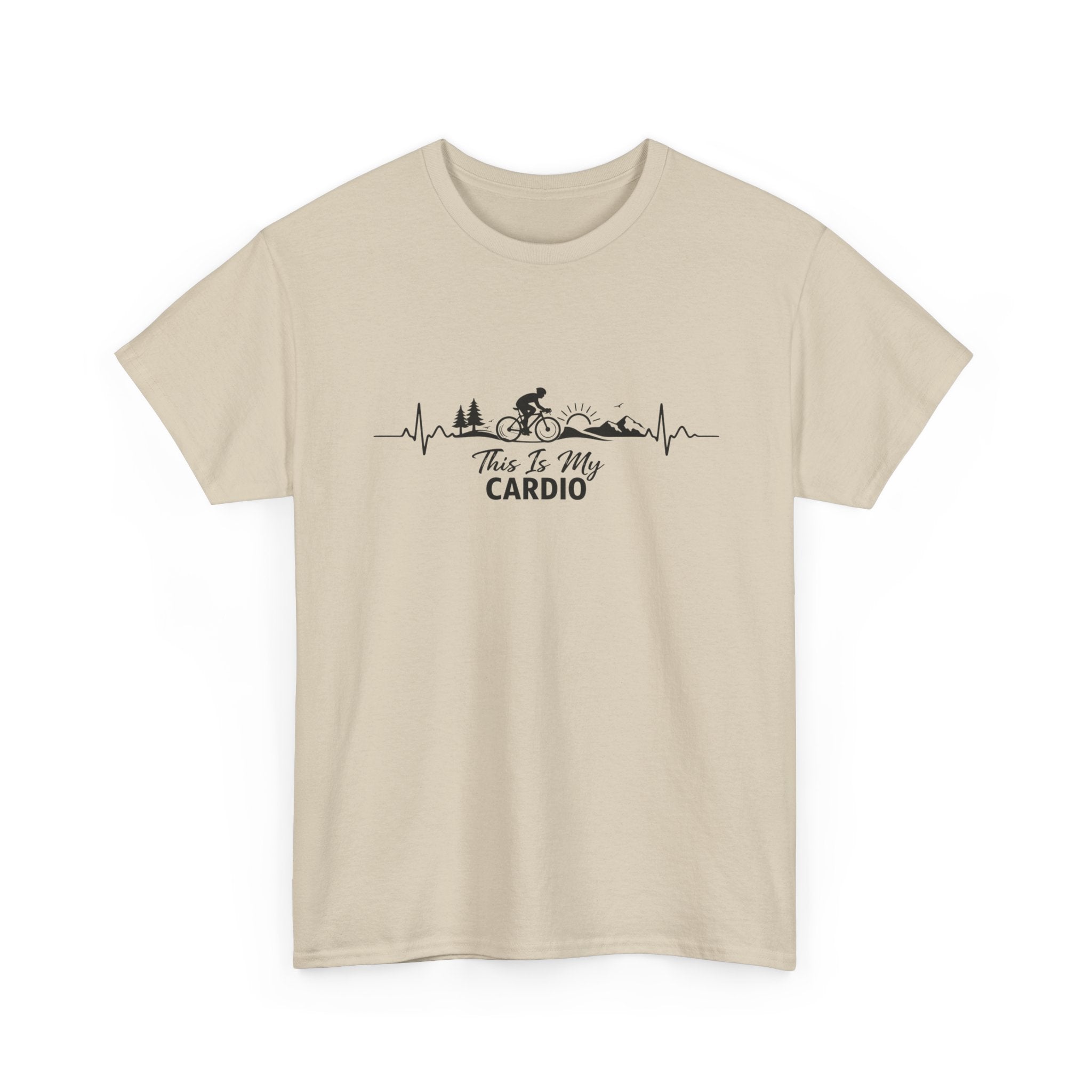 Bike Rider T‑Shirt — "This Is My Cardio" Cycling Tee