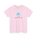 T‑Shirt — Cute Melting Ice Cube Graphic "It's Cool, Just a Little Meltdown"