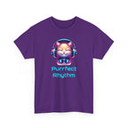 Purrfect Rhythm Tee — Cute Cat DJ Graphic T-Shirt