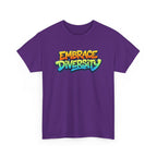 Embrace Diversity T-Shirt — Colorful Graffiti Pride Tee