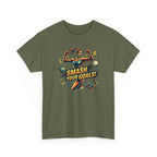 Smash Your Goals T‑Shirt — Motivational Fitness Tee
