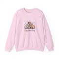 Cozy Vibes Only Sweatshirt — Cute Hugging Capybaras Crewneck