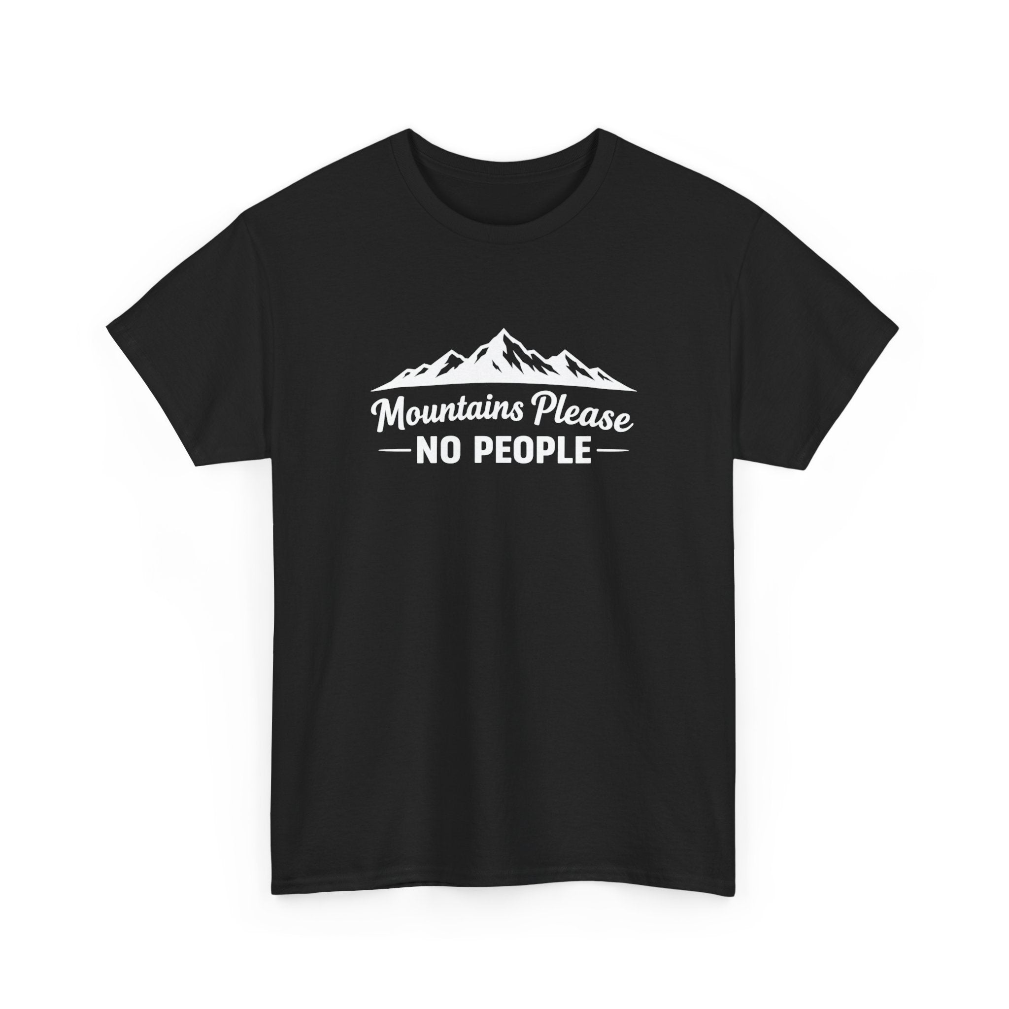 Mountains Please No People Tee