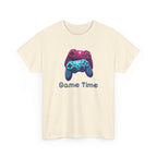 Gaming Tee - 'Game Time' Dual Controllers Graphic Shirt for Gamers