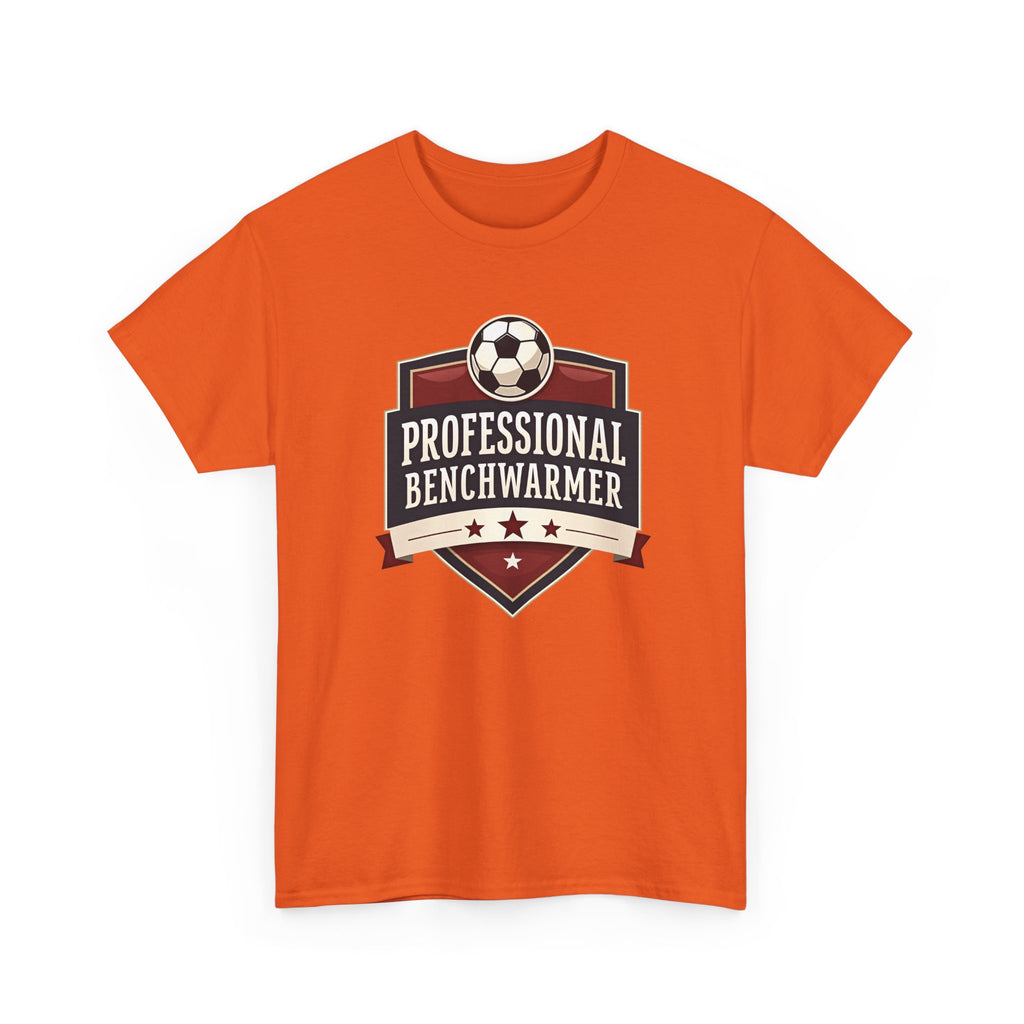 Professional Benchwarmer Soccer T-Shirt Funny Sports Tee