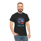 Gaming T-Shirt — 'Game On' Color Splash Controller Tee