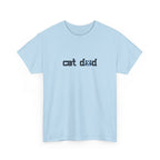 Cat Dad T‑Shirt — Minimalist Funny Cat Lover Tee
