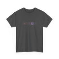 cat mom' text and cat icons in black a pastel gradient color