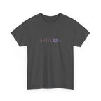 cat mom' text and cat icons in black a pastel gradient color