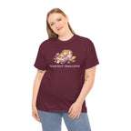 'Tired But Awesome' Cute Cat Relaxing Graphic Tee