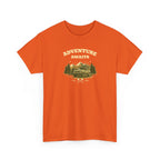 Adventure Awaits T‑Shirt — Vintage Camper Outdoor Graphic Tee