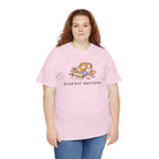 'Tired But Awesome' Cute Cat Relaxing Graphic Tee