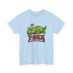 “T-Rex Hates Push-Ups” Funny Dinosaur Gym Workout Graphic Tee
