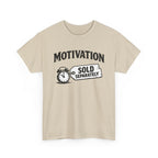 Motivation Sold Separately - Funny Vintage Graphic Tee