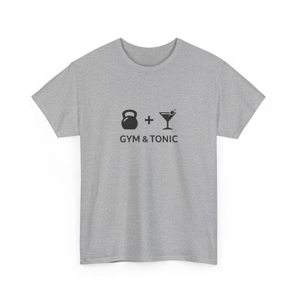 Gym & Tonic Tee — Funny Fitness Cocktail Workout T-Shirt