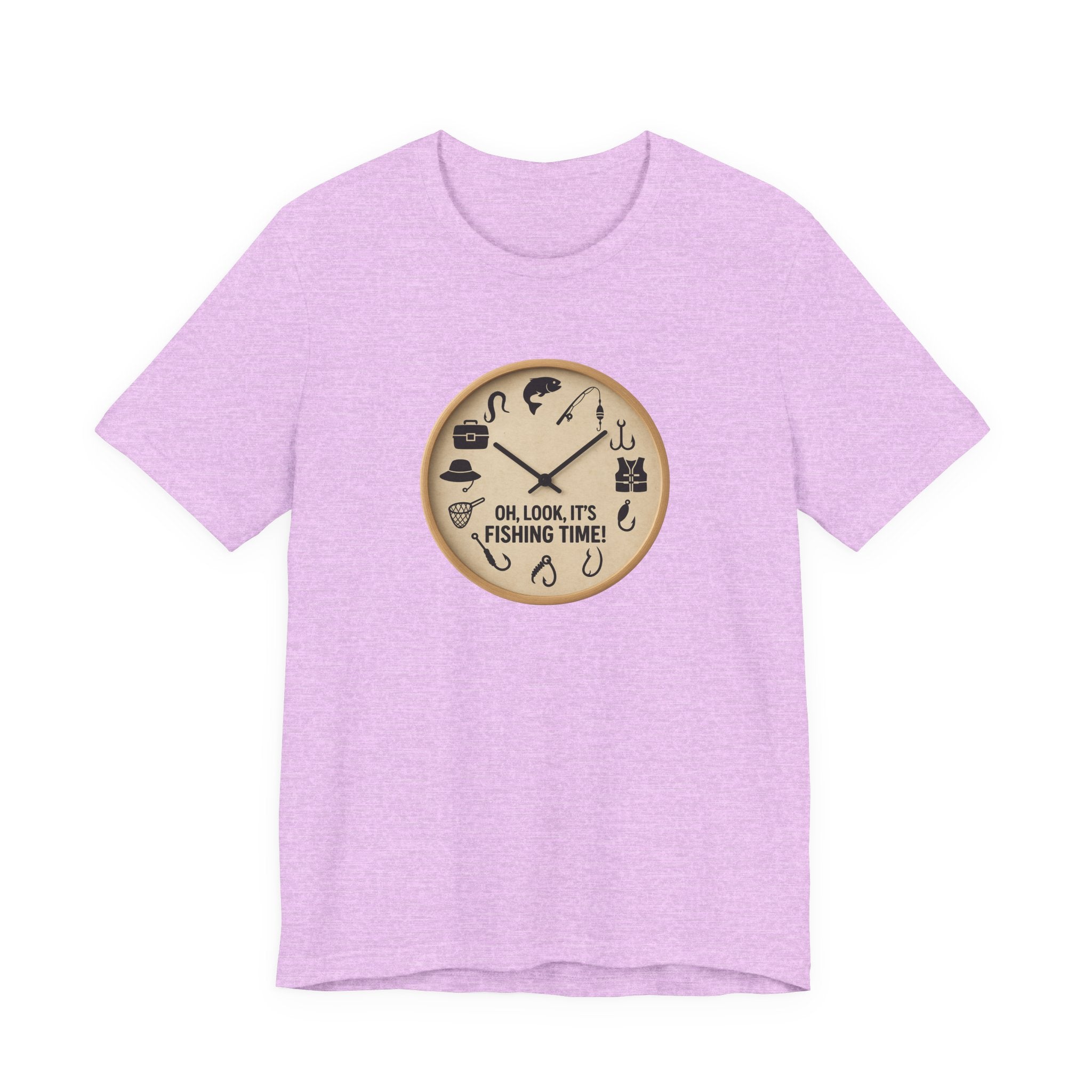 Fishing Time T-Shirt — "Oh, Look, It's Fishing Time" Graphic Tee