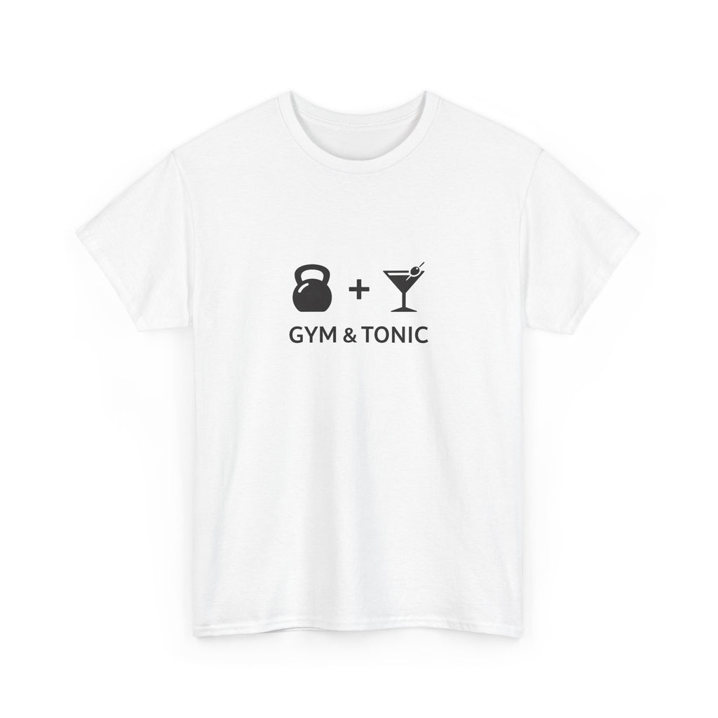 Gym & Tonic Tee — Funny Fitness Cocktail Workout T-Shirt