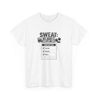 Funny Gym Workout Tee - Sweat: My Body’s Complaint Form