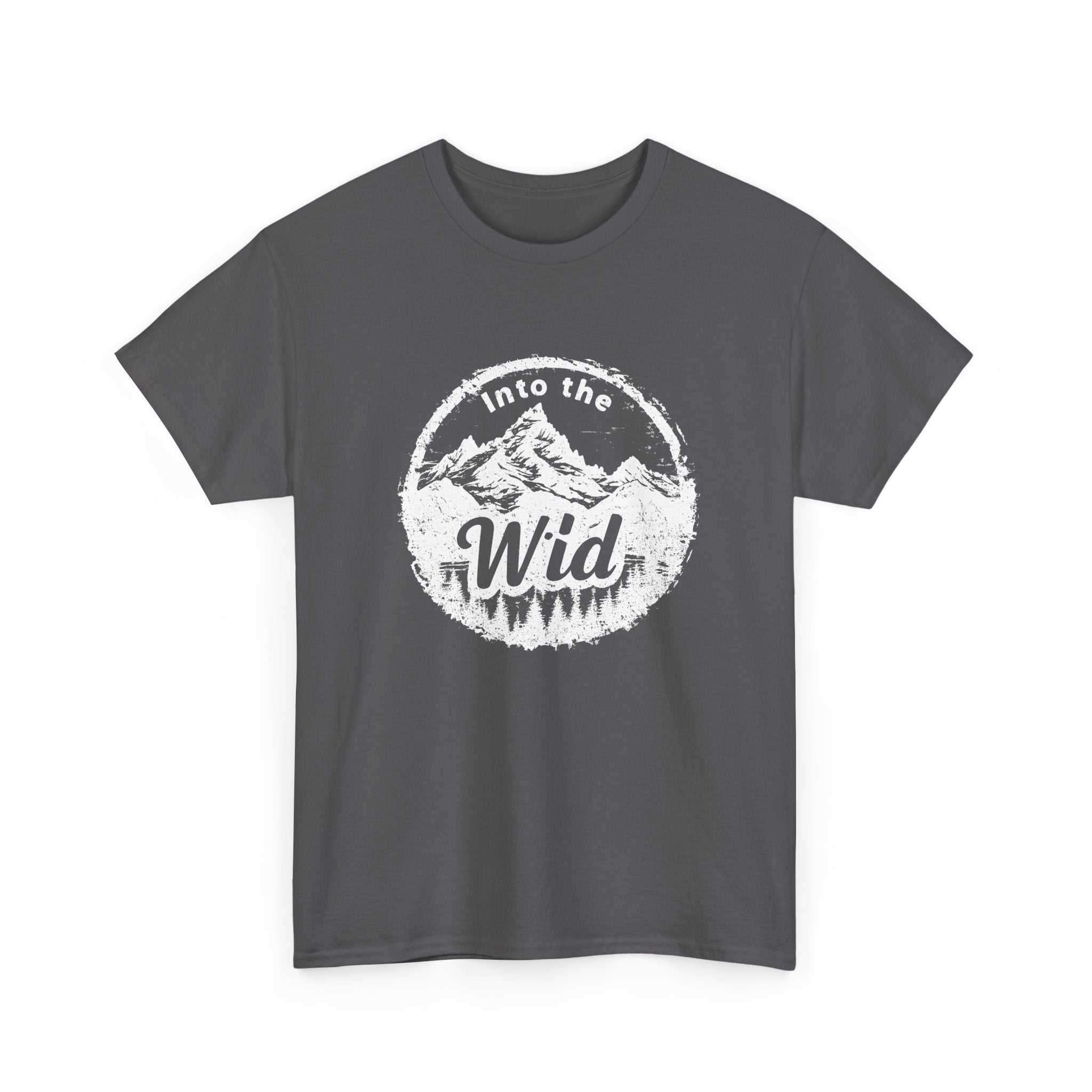 Into the Wild T-Shirt — Mountain Adventure Graphic Tee