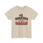 Trash Talk Champion T-Shirt — #1 Trophy Graphic Tee for Gamers & Sports Fans