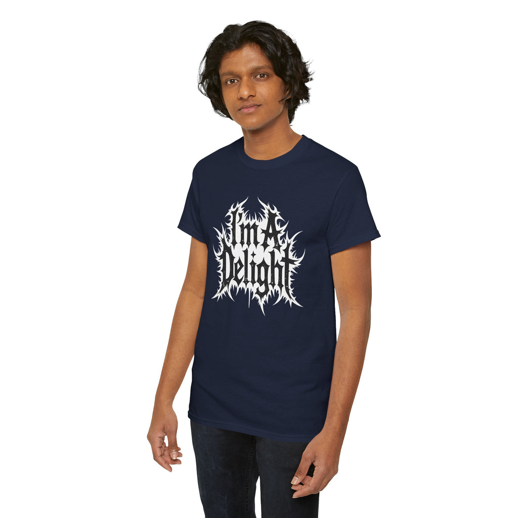 Gothic "I'm A Delight" Graphic Tee