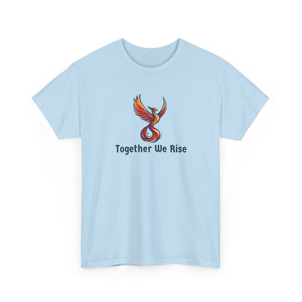 Phoenix Rising T‑Shirt — "Together We Rise" Inspirational Tee