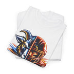 Greatness Never Rests Football T-Shirt — Goat & Helmet Sports Tee
