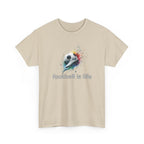 Football Is Life T-Shirt — Color Splash Soccer Ball Tee