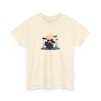 Drum Kit Graphic Tee — Minimalist Drummer Shirt for Musicians & Music Lovers