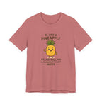 Pineapple Inspirational Tee – "Be Like a Pineapple: Stand Tall, Wear a Crown, Be Sweet Inside"